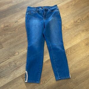 NYDJ. Ami skinny crop jeans. Size 8